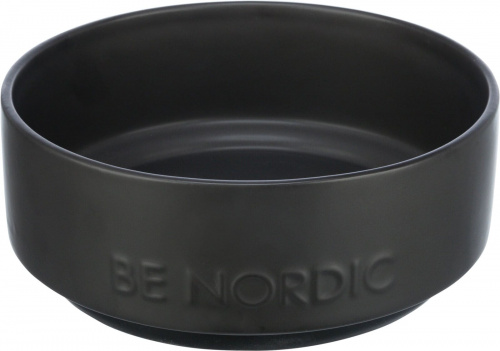 BE NORDIC Napf Keramik/Gummi 12 l/ø 18 cm schwarz